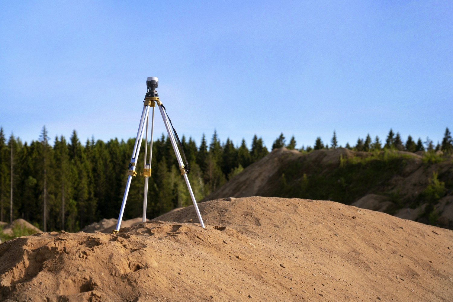 Surveying project site